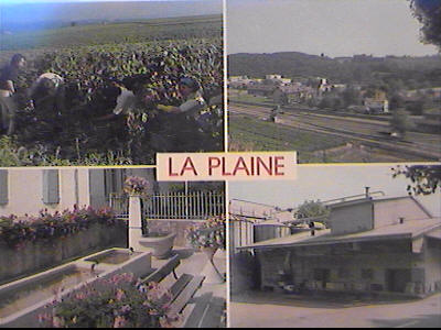 Postkarte von La Plaine